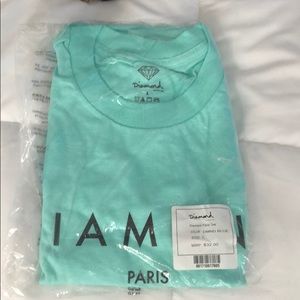 Large Diamond blue Diamond Supply Co t shirt